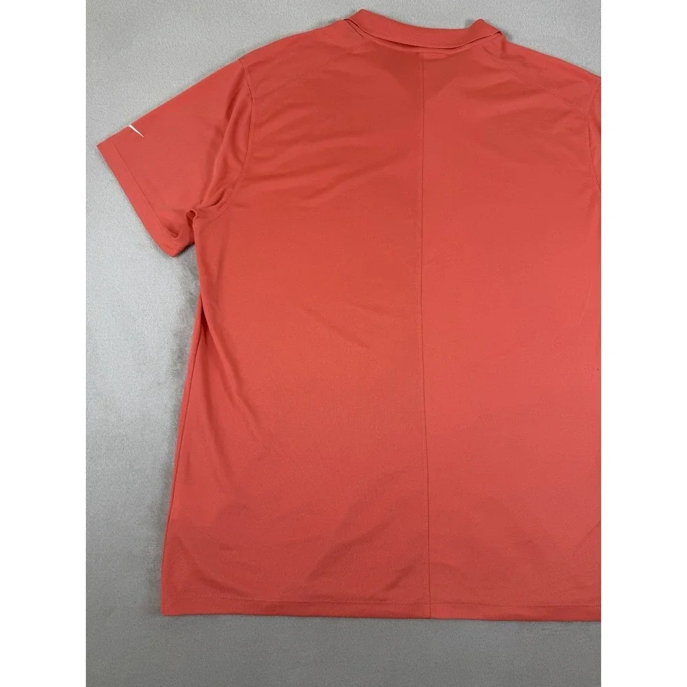Nike Dri-FIT Victory Golf Polo Shirt Orange Men's XL